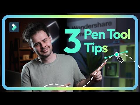 Filmora 15 Pen Tool Tutorial: Path Animation, Custom Shapes & Pro Editing Effects