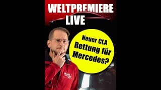 Weltpremiere Mercedes Cla