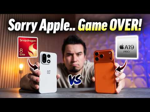 Oneplus 15 Vs Iphone 17 Pro Max - Holy Smokes It's Fast!