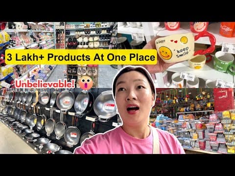 First Time Visiting China's Wholesale Market | 3 Lakh Plus Products 😮