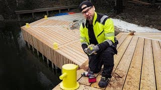 Laituri On Vihdoin Valmis! Lisää Laituria Satamaan! Osa 10 - Bma