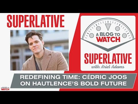 Superlative - Redefining Time: Cédric Joos On Hautlence’s Bold Future