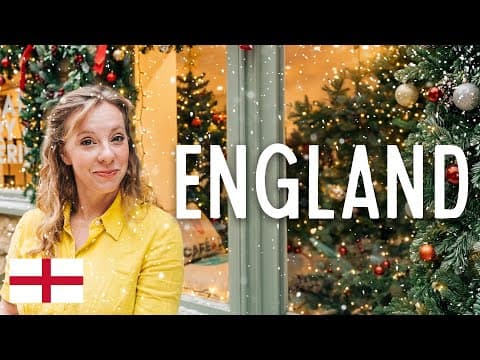 Americans Experience Christmas In England