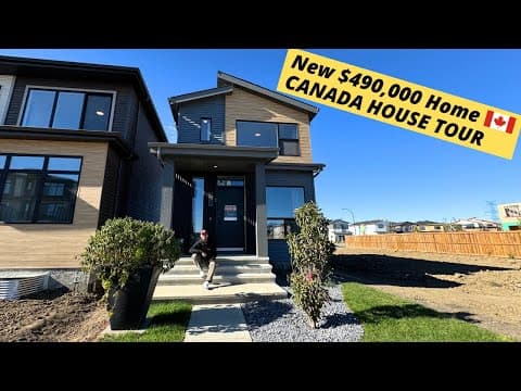 Canada House Tour| New $490,000 House In Canada| Life In Canada|house In Edmonton, Ab