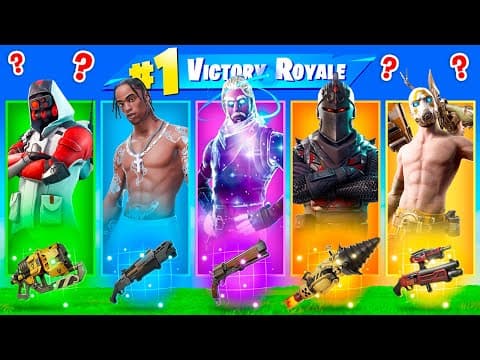 The *random* Rare Boss Challenge In Fortnite!
