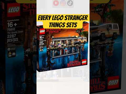 Every LEGO Stranger Things Set Ever Made!