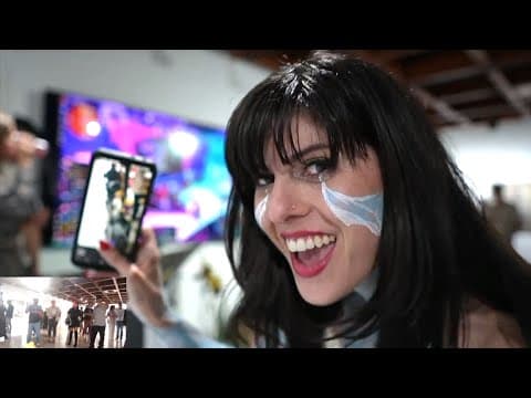 Body Paint At Vefa Gallery (artistic Nudity/documentary)