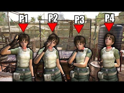 Re5 Campaign But With 4 Players!