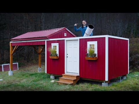 Building A Backyard Observatory From Scratch (fast Version)