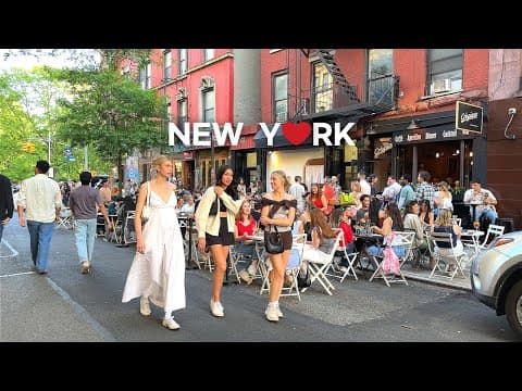 🇺🇸 Hip & Hype Nyc Evening | Les & East Village Weekend Scenes + Omakase At Shirokuro 🍣 May 2025