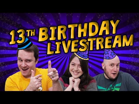 Random Encounters 13th Birthday Livestream!
