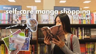 Let's Go Self Care Manga Shopping At Barnes & Noble // Vlog & Exciting Haul