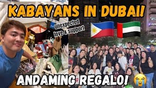 Kabayans In Dubai! Nakakaiyak Ang Love & Support Grabe! 😭