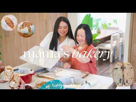 *no Knead* Bread 🥖🍞(4 Different Recipes With One Dough)