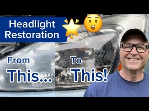 How To Restore Headlights