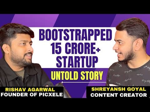 From 43 Internships To Bootstrapping A ₹15 Cr+ Startup | Shreyansh Goyal | Sg Og Ep 32