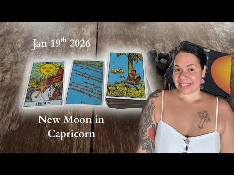 Your Success Depends On Your Honesty ✨ Capricorn New Moon Collective Reading