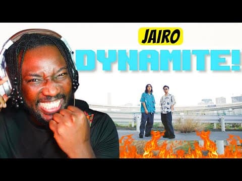 Singer Reacts To Jairo - Dynamite!
