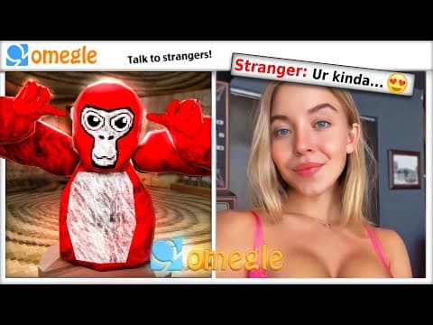 TROLLING On OMEGLE In Gorilla Tag... *wild*