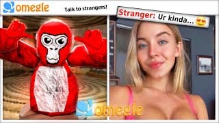 TROLLING On OMEGLE In Gorilla Tag... *wild*