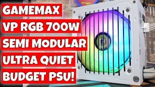 Bargain Gamemax Vp Rgb 700w Semi Modular Psu In Black Or White