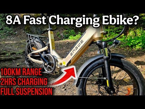 Best New Ebike Feature Is Here - Fast Charging And I Like It | Engwe L20 Boost 3.0