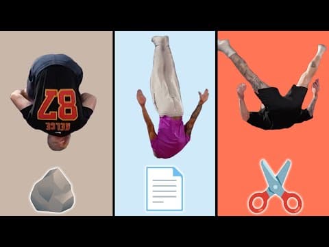 Rock, Paper, Scissors - Gymnastics Edition!