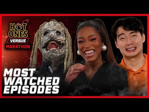 Top 10 Most Watched Hot Ones Versus Episodes | Hot Ones Versus Marathon