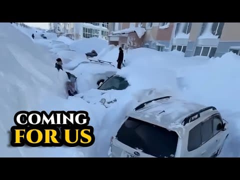 Extreme Snow Buries Europe & Asia And It's Your Turn Next