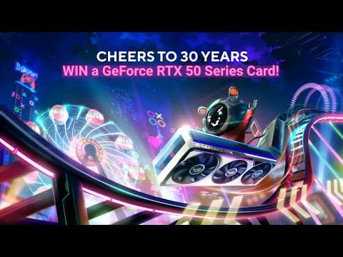 Asus Graphics Cards 30-year Anniversary - Win A Geforce Rtx 50 Series Card!