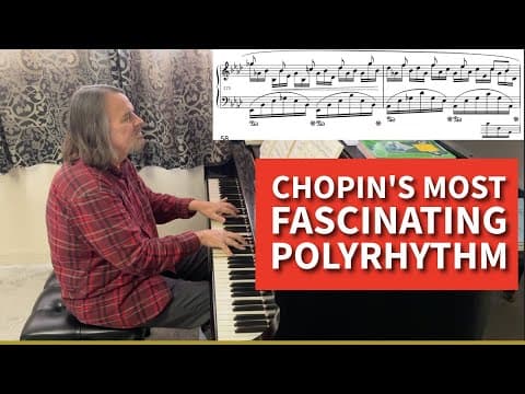 How To Play Chopin's Most Fascinating Polyrhythm Passage