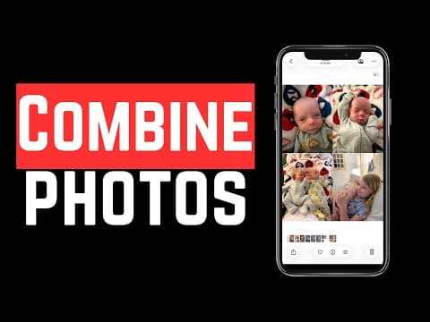 How To Combine Photos Together On Iphone   Full Guide