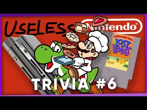 Useless Nintendo Trivia #6