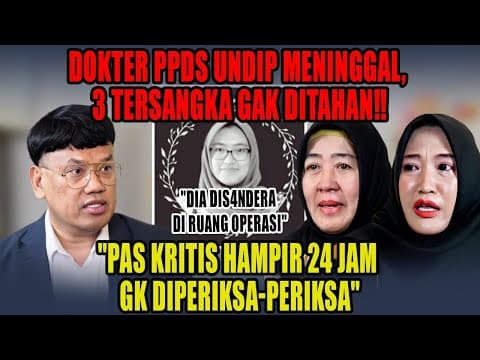 Fakta Baru Meninggalnya Dr. Aulia Risma Saat Ppds ‼️