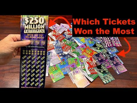 One $50 Lottery Scratch Off Ticket Vs 50 $1 Tickets: The Results Will Shock You ...