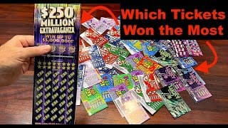 One $50 Lottery Scratch Off Ticket Vs 50 $1 Tickets: The Results Will Shock You ...