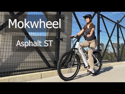 Mokwheel Asphalt St Commuter Ebike | Test Ride & Assembly
