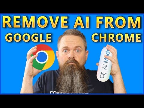 Turn Off All AI In Google Chrome