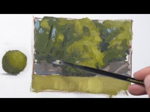 My Students Loved This Tree Painting Demonstration