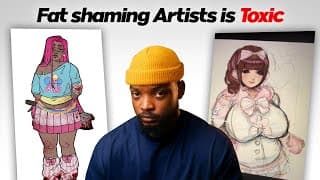 Drawing Fat Characters Is A Problem On Art Tiktok