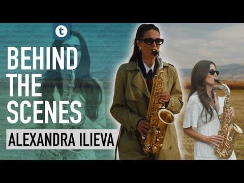 Behind Alexandra Ilieva's Incredible Saxophone Videos | Thomann