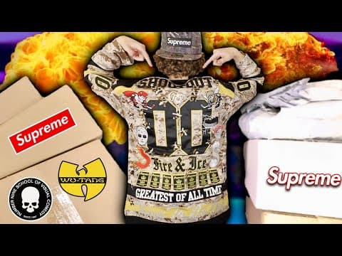 Unboxing My Supreme F/w '25 Items! ($1,000+ Spent)