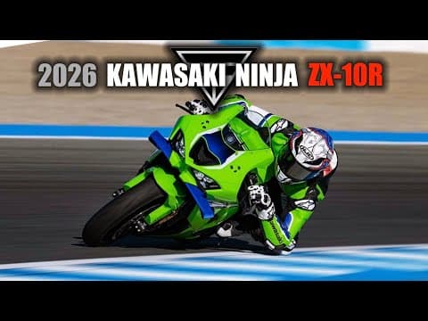 2026 Kawasaki Ninja ZX-10R  |  First Look