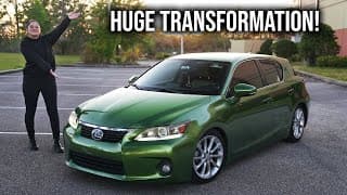 Wrapping Sam's 2013 Lexus Ct200h! How Hard Could It Be?