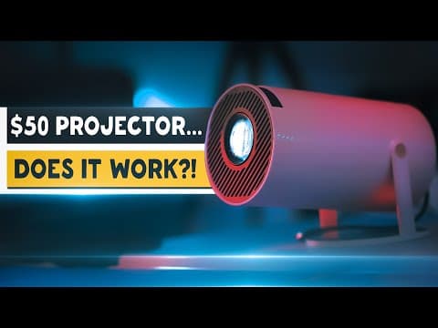 I've Tested The Cheapest Smart Projector. Here's My Honest Take