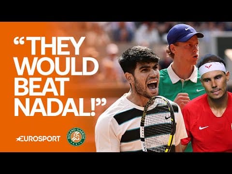 Alcaraz And Sinner Would Beat The Best Rafa Nadal At Roland Garros According To John Mcenroe 👀