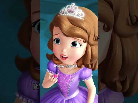 Sofia and her emotional support amulet 💜 | Sofia the First | Disney Jr.