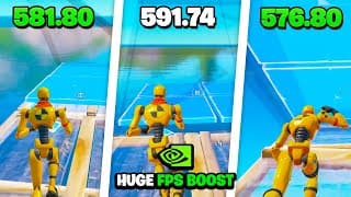 The Best Nvidia Driver For Fortnite Chapter 7! 🔧✅ (huge Fps Boost)