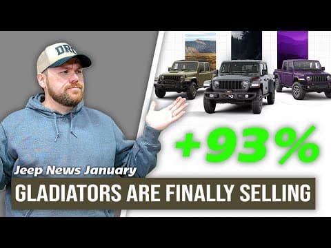 Jeep Gladiators Are Finally Selling | Jeep New January