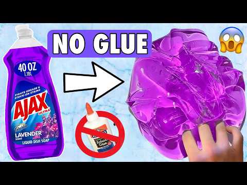 I Tested Viral No Glue Slime Recipes! 😱😳 How To Make Slime Without Glue & Activator
